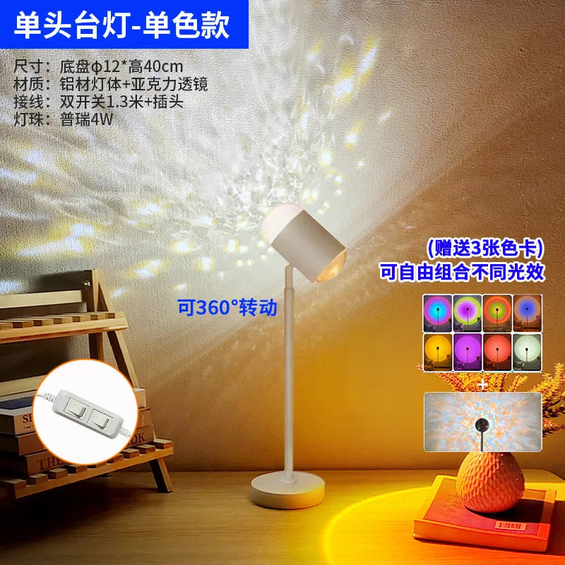 Ambient Creativity Table Lamp Bedroom Decoration Desk Night Table Lamp Hotel Aluminum Lighting Декоративные Лампы MHZSD